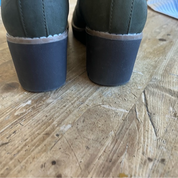 Eurosoft by Sofft Elan Olive Ankle Boots Women’s 7.5 - Picture 6 of 11